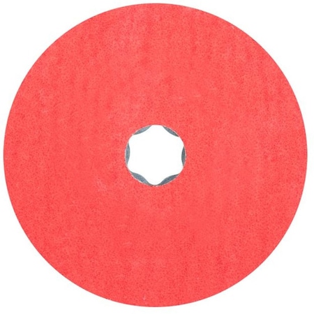 Pferd 40727 COMBICLICK Fiber Disc 4-1/2inDia. Ceramic Ox. CO-COOL 50 Grit 40727-PFERD